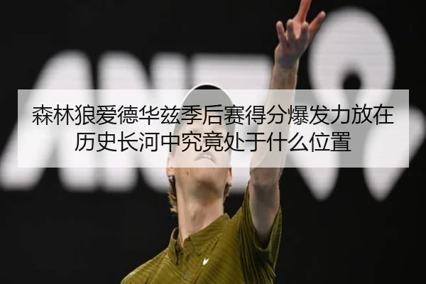 森林狼爱德华兹季后赛得分爆发力放在历史长河中究竟处于什么位置